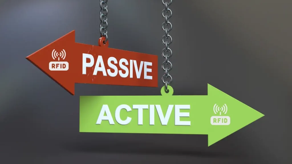 difference between active and passive rfid tags