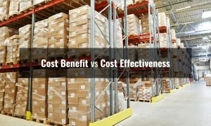 WMS Cost Benefit vs Cost Effectiveness for ROI Study